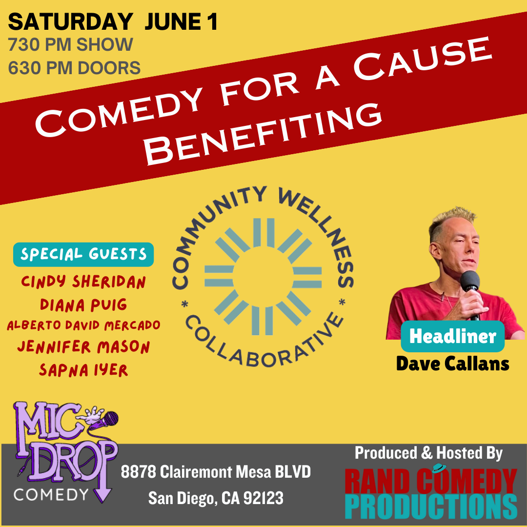 Comedy for a Cause Benefit june 1